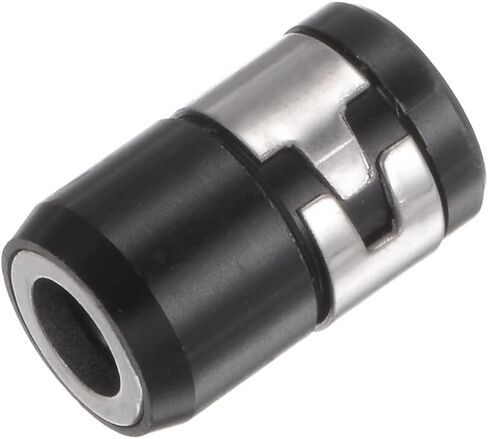 5pcs Magnetic Screw Ring Holder Removable Bit Magnetizer for 1/4" Hex Shank Screwdriver Power Bits, Black in Saudi Arabia