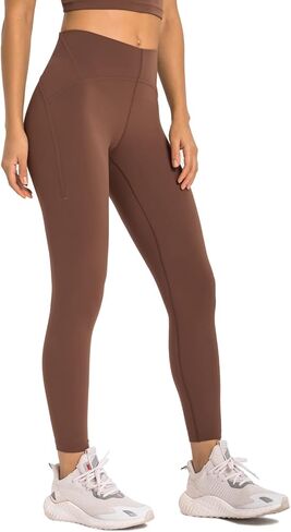 سراويل ضيقة للتمرين من ألتيلاند للنساء مع جيوب، سراويل يوجا للتحكم في البطن، كابريس رياضي لرفع المؤخرة في صالة الألعاب الرياضية 25 بوصة in Kuwait