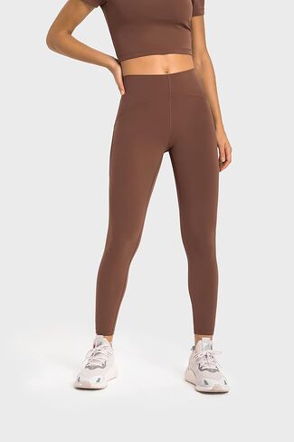 سراويل ضيقة للتمرين من ألتيلاند للنساء مع جيوب، سراويل يوجا للتحكم في البطن، كابريس رياضي لرفع المؤخرة في صالة الألعاب الرياضية 25 بوصة in Kuwait