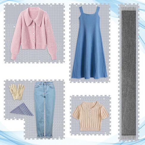 سجادات القطع للحياكة والكروشيه، 9 قطع من سجادات الكروشيه مع 200 دبوس، ألواح مربعة سميكة للغاية مع حقيبة تخزين، 12.6 بوصة × 12.6 بوصة in Kuwait