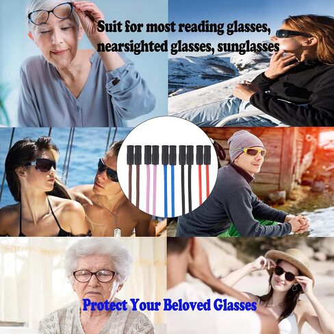 Sunglasses Strap, Eyeglasses String Holder Straps Rope, 3pcs Premium Sunglasses Chains, Leash Eyewear Retainer and Glasses Strap for Men Women kids - Sunglass Lanyard Cord Neck Retainer(3pcs Black) in Saudi Arabia