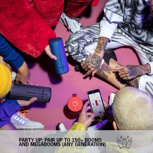 مكبر صوت بلوتوث Ultimate Ears Boom 3 محمول مقاوم للماء - أسود ليلي من Ultimate Ears (متجدد) in Saudi Arabia