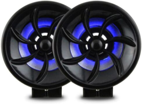 Fydun Motorcycle Speaker 12V Waterproof Speaker for Audio Music Amplifier High Power Loudspeaker with Light Effect Plug and Play in Saudi Arabia