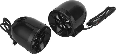 Fydun Motorcycle Speaker 12V Waterproof Speaker for Audio Music Amplifier High Power Loudspeaker with Light Effect Plug and Play in Saudi Arabia