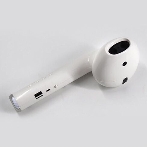 مكبر صوت GOWENIC، مكبر صوت لاسلكي محمول على شكل سماعة أذن كبيرة للهاتف اللوحي والكمبيوتر الشخصي، ستيريو قابل لإعادة الشحن in Kuwait