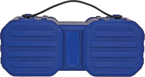Bud Light Rugged Outdoor Bluetooth 5.0 مكبر صوت مع حامل هاتف - وضع راديو FM، محمول، مقبض حمل متين، مقاوم للماء، منفذ MP3 USB، قارئ بطاقة Micro SD، حامل هاتف، عمر بطارية طويل in Saudi Arabia