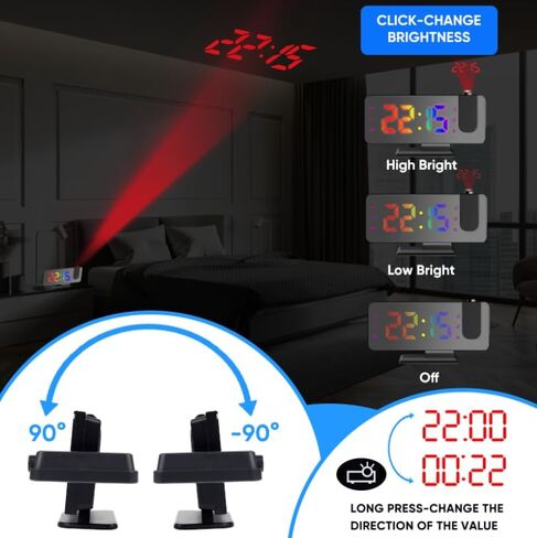Clock Radio Alarm Clocks for Bedrooms in Saudi Arabia