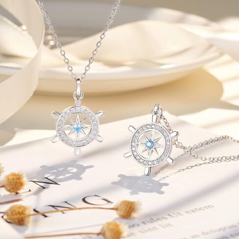 Tarsus Graduation Gifts for Her 2022, Rotate Compass Necklace High School College Graduation Gifts for Women Girls Daughter Best Friends Sister in Saudi Arabia