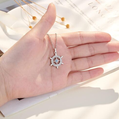 Tarsus Graduation Gifts for Her 2022, Rotate Compass Necklace High School College Graduation Gifts for Women Girls Daughter Best Friends Sister in Saudi Arabia
