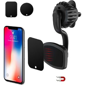 Magnetic Air Vent Car Cell Phone Holder Mount Compatible for Motorola edge Moto g100 g stylus 5G One Ace power play Samsung Galaxy A02S A52 A12 A42 A32