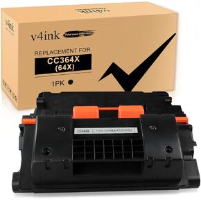 v4ink Compatible Toner Cartridge Replacement for HP 64X CC364X 90X CE390X (1-Pack, High-Yield) Work with Laserjet P4015 P4515, LaserJet Enterprise 600 M602 M603, LaserJet Enterprise M4555 Series