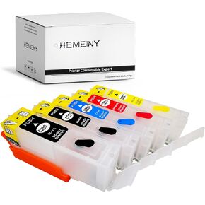 Empty Refillable Ink Cartridges Replacement for Canon PGI-250 CLI-251,Works with PIXMA MG5420 IP7220 MX722 MX922 MG5520 MG6420 MG5620 MG6620 MG5522 iX6820 Printer