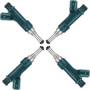 12Holes Fuel Injectors Kit for Lexus for CT200h 2011-2015 for Toyota for Prius 2010-2015 for Toyota for Prius Plug-In 2012-2015 for Toyota for Prius V 2012-2015 Replace# 23250-37020 - 4PCS