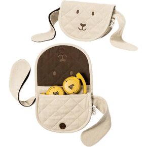 POGS Travel Pouch | The Wallaby for POGS headphones | 100% recycled handwoven material | Protection Pouch