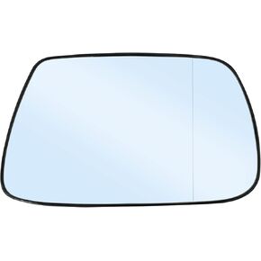 استبدال زجاج مرآة ساخن من جانب الركاب الجديد لسيارة جيب جراند شيروكي 2005-2010 - زجاج مرآة محدب ساخن مع حامل خلفي، استبدل 5142874AA in Kuwait