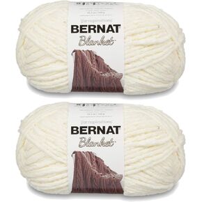 Bernat Blanket Big Ball Yarn (2-Pack) Vintage White 161110-10006