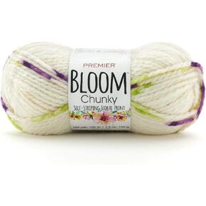 PREMIER YARNS Violet Premier Bloom Chunky Yarn