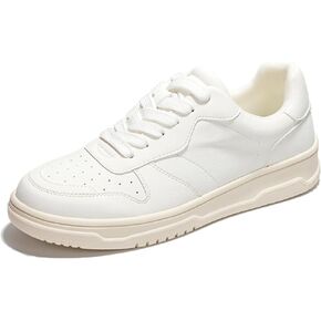 Sneakers for Women - Dunks Woman & Skate Shoes for Women Footwear Memory Foam Runners, Vegan Leather Women's fashion sneakers, Non-Slip Womens Sneakers Machine Wash (Kiki)
