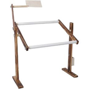 Adjustable Embroidery Table Stand - 360 Rotatable Embroidery Hoop for Quilting & Cross Stitch