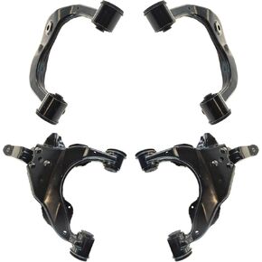 TRQ Front Upper & Lower Control Arm Kit Set of 4 for Toyota Pickup Truck SUV New