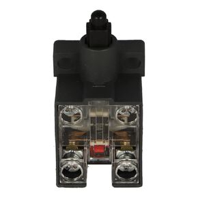 مكبس PIZZATO VF B501 تكنوبوليمر، جهات اتصال فضية، بتصميم مفتوح، 1NO+1NC / SNAP ACTION، مفتاح الوضع