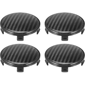 X AUTOHAUX 4pcs 67mm 68mm Wheel Center Hub Caps Hubcaps Covers Universal Rims Hub Cap Parts for Car Black