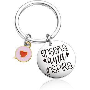 Teacher Birthday Keychain Goodbye Gifts For Teacher Keychain Teaching Assistant Jewelry Mentor Gift