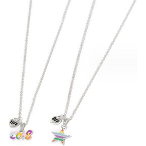 قلادة الصداقة BFF قلادة للفتيات 2/3/4 أفضل صديق قلادة الأخت قلادة الحب القلب قلادة قلادة هدايا عيد ميلاد الأخت للأصدقاء Bestie in Kuwait