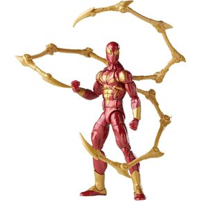 Spider-Man Marvel Legends Series 6-inch Iron Spider Action Figure Toy, includes 2 Accessories