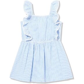 Girls' Cornflower Frilled Beach Dress (Toddler/Little Big Kids)