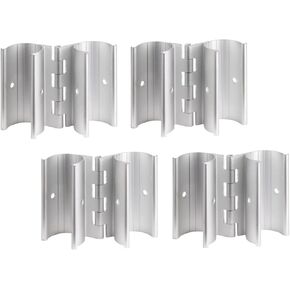 CIRCOPACK Aluminum Snap Hinge 1" 4 Pieces (Model 253) (1 Inch)