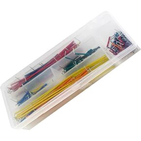 140pcs Solderless Breadboard Jumper Cable Wire Kit U Shape for Arduino Shield in Kuwait