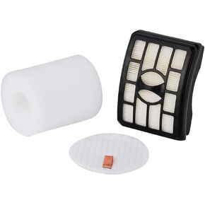 Filter Kit Hepa Foam Felt For Shark Vacuum Rotator Pro Lift-Away NV500 NV501 NV502 NV503 NV505 NV510 NV520 NV552 UV560 Washable Replacement Alternative to Xff500 Xhf500