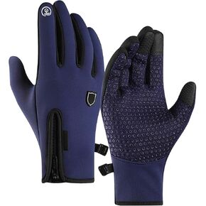 Touchscreen Fleece Insulated Gloves Thermal Windproof Snowproof Warm Gloves Winter Sports Ski Snowboard Riding Motocycling Bike Mittens Hiking Camping Driving Gloves