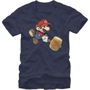 Nintendo Men's Paper Hammer T-Shirt