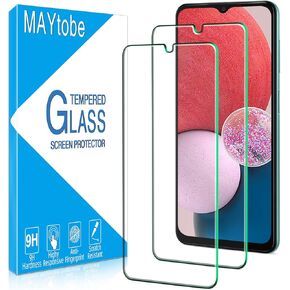 MAYtobe [2 Pack] Designed For Samsung Galaxy A13 5G Screen Protector Tempered Glass, Case Friendly, Bubble Free, Easy to Install