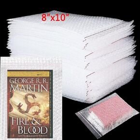 30 Pack Bubble Wrap Bags 8 X 10" Bubble Out Pouches Double Walled Bubble Bags Thickening Bubble Pouches Clear Self Seal Bubble Wrap Bags For Packing, Shipping, Moving And Storage