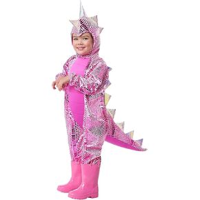 Girls Pink-A-Saurus Rex Costume