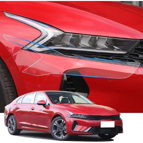 Car Headlight Protection Film for Kia K5 2021 2022 2023 2024 Auto Accessories Lucency Vinyl Exterior Decoration Self Adhesive Sheet Sticker Cover Tint Tail Light