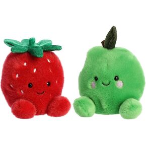 Aurora Palm Pals Set of Two - Juicy Strawberry and Jolly Green Apple