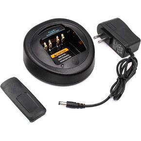 PMNN4409 PMNN4077 Battery Charger Compatible for Motorola XPR7550 XPR6550 XPR6350 XPR3500 XPR3300e XPR7350e XPR7550e XPR7580e Radio WPLN4232 WPLN4226 WPLN4226A Single Unit Charger