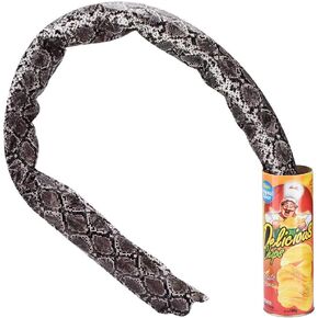 Novelty Snake Trick Toy Potato Chip Can Funny Pranks Joke Jump Pop Out Spring Party Supplies