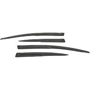 ROADFAR Fits for Civic 2012 2013 2014 2015 Window Outside Mount Window Deflector Rain Guard 4Pc Set