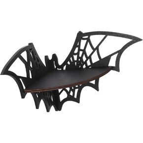 Spider Web Storage Rack Storage Shelf Storage Shelves Corner Shelf Ornament Display Stand Display Shelf Wood Shelves Rustic Style Floating Shelf Wall Holder Crystal Wooden Pendant