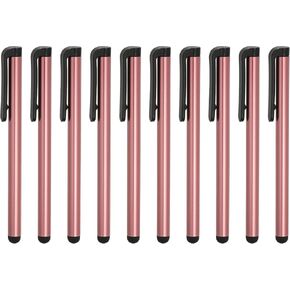 MECCANIXITY 10pcs Stylus Pens for Touch Screens Universal Capacitive Stylus Pencil Sensitivity for Phone Tablet All Capacitive Touch Screen Device, Black