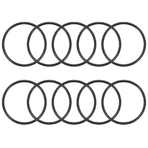 uxcell Nitrile Rubber O-Rings 37mm OD 32.2mm ID 2.4mm Width, Metric Sealing Gasket, Pack of 10