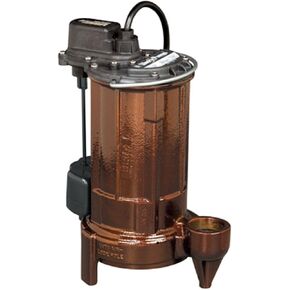 Liberty Pumps 287 1/2-Horse Power 1-1/2-Inch Discharge 280-Series Automatic Submersible Sump Pump with VMF Switch