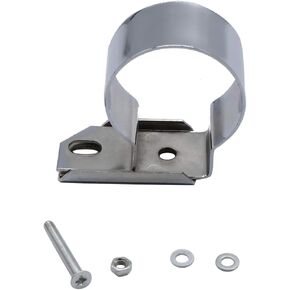 Chrome/Black Ignition Coil Mount Bracket Replace Round Cylinder Type Coils 260289302351W
