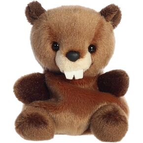 Aurora® Adorable Palm Pals™ Chewy Beaver™ Stuffed Animal - Pocket-Sized Play - Collectable Fun - Brown 5 Inches