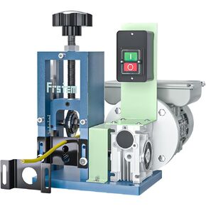 Automatic Wire Stripper Machine, 180W Electric Wire Stripping Machine for Copper Wires, 0.06"-1" 60 ft/min with Visible Stripping Depth Reference Recycling Scrap Motorized Wire Stripper Tool
